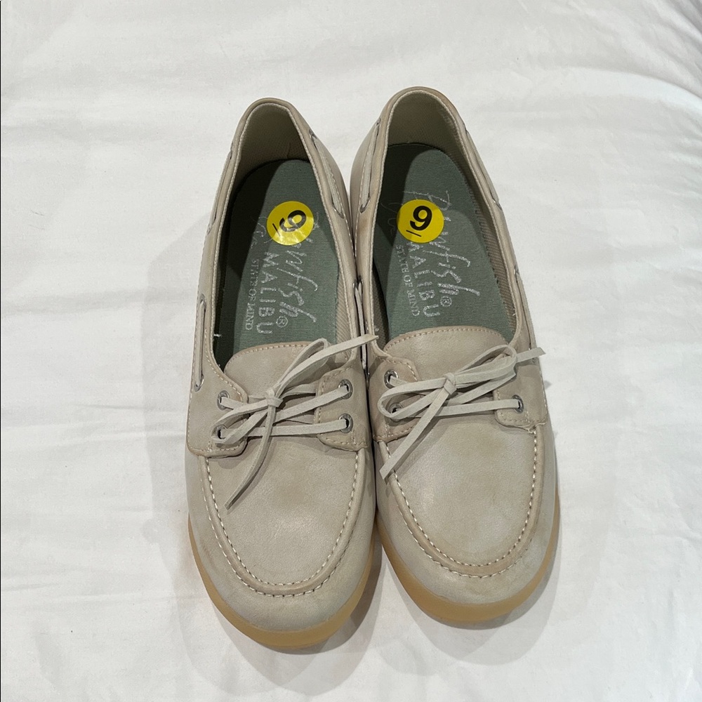 Blowfish Malibu Womens Low Tide Color:Off White Faux Leather
